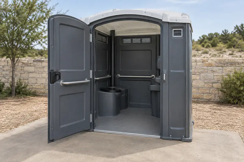Portable sanitation equipment for work and outdoor gatherings